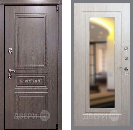 Дверь Рекс (REX) Пренмиум-S FLZ-120 Беленый дуб в Электроуглях