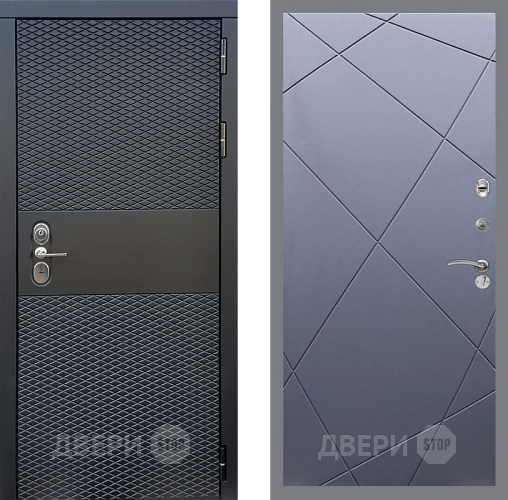 Входная металлическая Дверь Стоп БЛЭК CISA ФЛ-291 Силк титан в Электроуглях