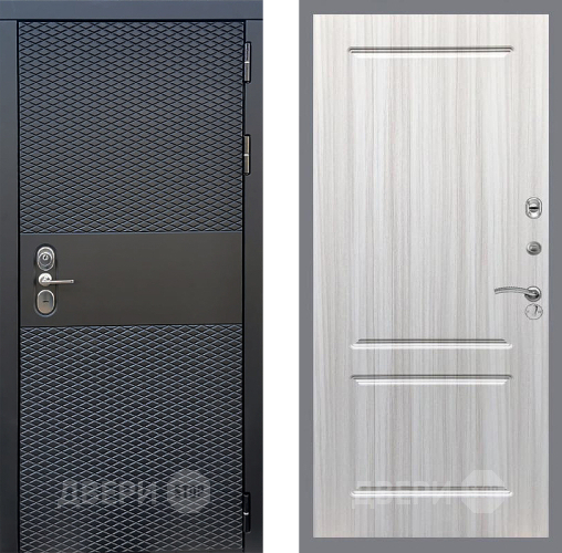 Входная металлическая Дверь Стоп БЛЭК CISA ФЛ-117 Сандал белый в Электроуглях