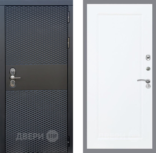 Входная металлическая Дверь Стоп БЛЭК CISA ФЛ-119 Силк Сноу в Электроуглях