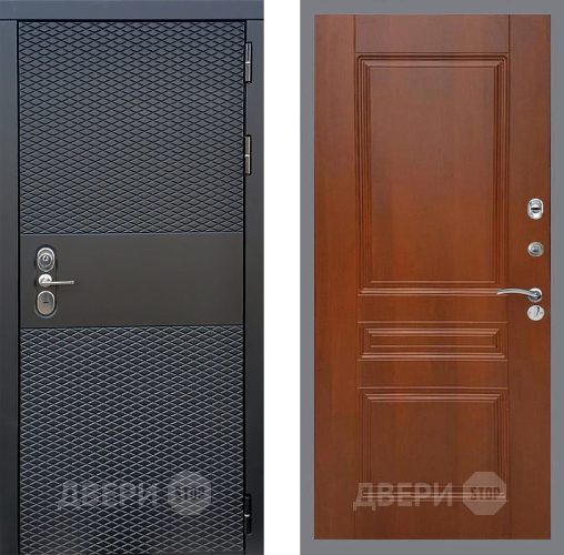 Входная металлическая Дверь Стоп БЛЭК CISA ФЛ-243 Итальянский орех в Электроуглях