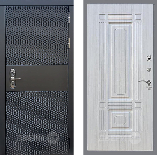 Входная металлическая Дверь Стоп БЛЭК CISA ФЛ-2 Сандал белый в Электроуглях