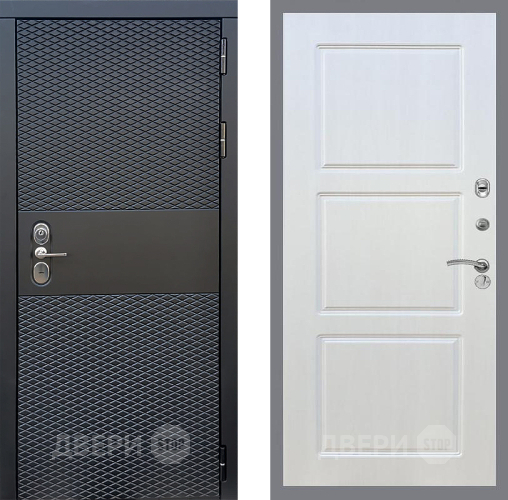 Входная металлическая Дверь Стоп БЛЭК CISA ФЛ-3 Лиственница беж в Электроуглях