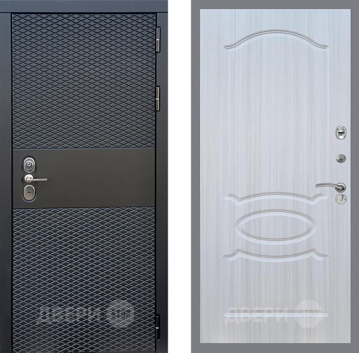 Входная металлическая Дверь Стоп БЛЭК CISA ФЛ-128 Сандал белый в Электроуглях