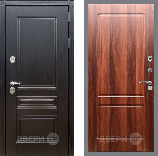 Входная металлическая Дверь Стоп МЕГАПОЛИС ФЛ-117 Итальянский орех в Электроуглях