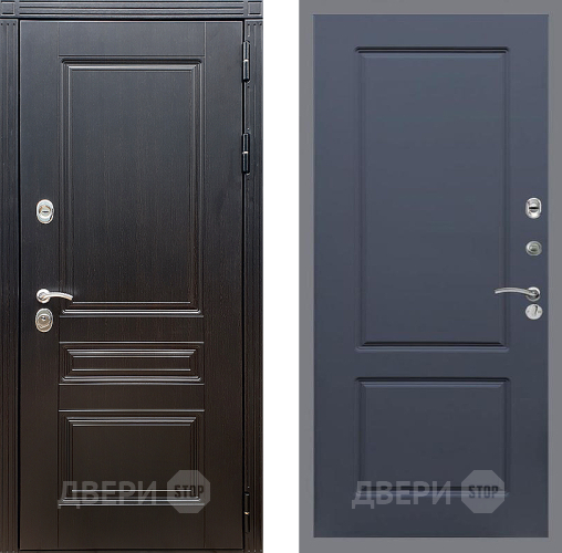 Входная металлическая Дверь Стоп МЕГАПОЛИС ФЛ-117 Силк титан в Электроуглях