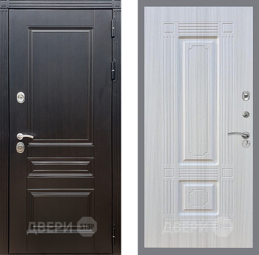 Входная металлическая Дверь Стоп МЕГАПОЛИС ФЛ-2 Сандал белый в Электроуглях