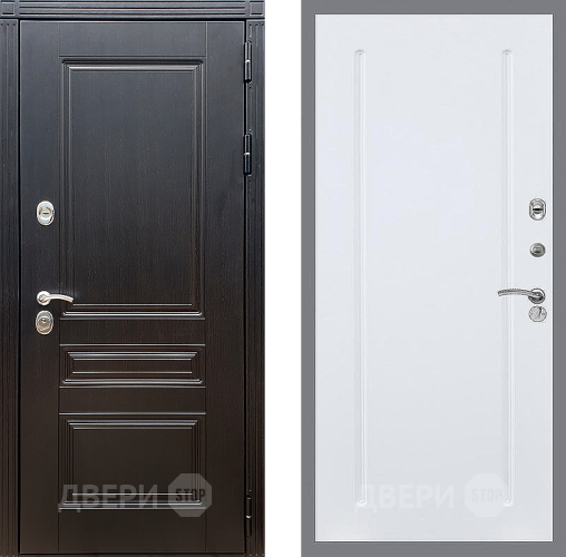 Входная металлическая Дверь Стоп МЕГАПОЛИС ФЛ-68 Силк Сноу в Электроуглях