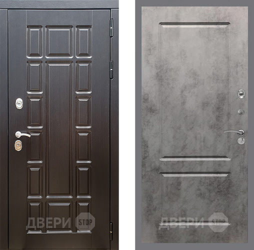 Дверь Стоп НЬЮ ЙОРК ФЛ-117 Бетон темный в Электроуглях