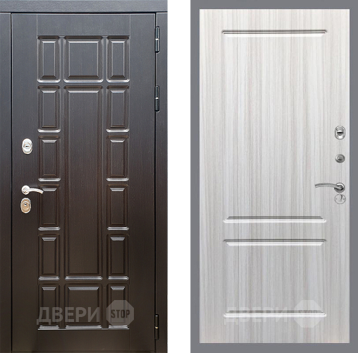 Входная металлическая Дверь Стоп НЬЮ ЙОРК ФЛ-117 Сандал белый в Электроуглях