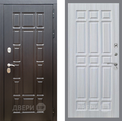 Входная металлическая Дверь Стоп НЬЮ ЙОРК ФЛ-33 Сандал белый в Электроуглях