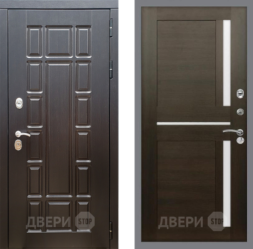 Входная металлическая Дверь Стоп НЬЮ ЙОРК СБ-18 Венге в Электроуглях