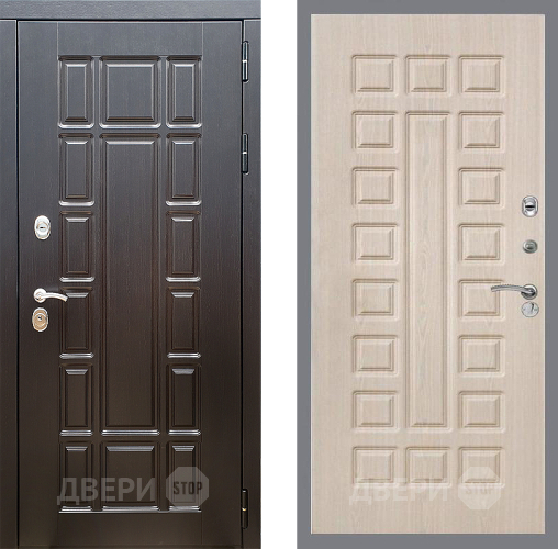 Входная металлическая Дверь Стоп НЬЮ ЙОРК ФЛ-183 Беленый дуб в Электроуглях