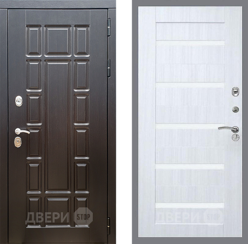 Входная металлическая Дверь Стоп НЬЮ ЙОРК СБ-14 Сандал белый в Электроуглях