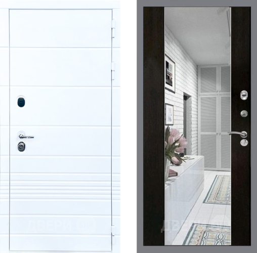 Дверь Стоп ТРЕНДО Зеркало СБ-16 Венге в Электроуглях