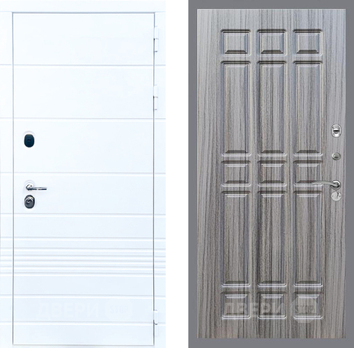 Входная металлическая Дверь Стоп ТРЕНДО ФЛ-33 Сандал грей в Электроуглях