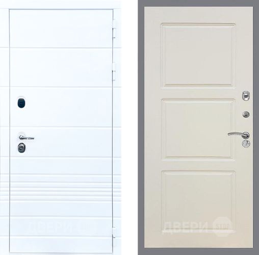 Входная металлическая Дверь Стоп ТРЕНДО ФЛ-3 Шампань в Электроуглях