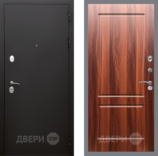 Входная металлическая Дверь Стоп КЛАССИК Шагрень ФЛ-117 Итальянский орех в Электроуглях