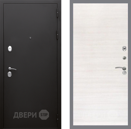 Входная металлическая Дверь Стоп КЛАССИК Шагрень Гладкая Акация светлая в Электроуглях