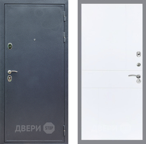 Дверь Стоп СИЛЬВЕР ФЛ-290 Силк Сноу в Электроуглях