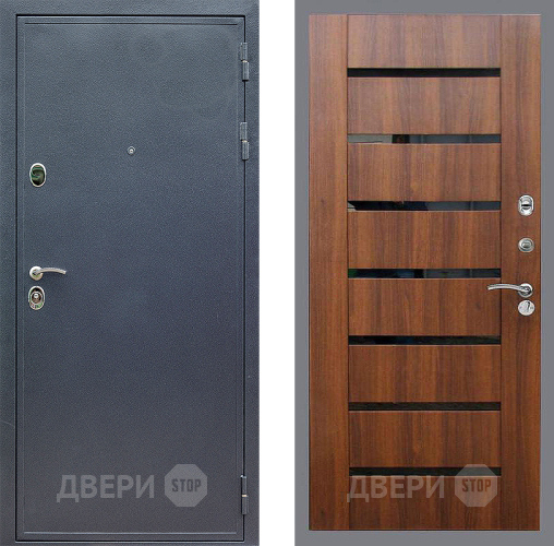 Дверь Стоп СИЛЬВЕР СБ-14 Орех бренди в Электроуглях