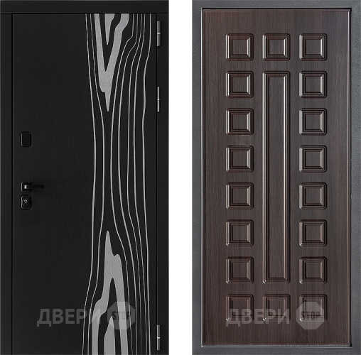 Входная металлическая Дверь Дверной континент ДК-12 ФЛ-183 Венге в Электроуглях
