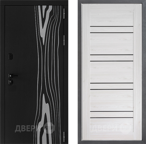 Входная металлическая Дверь Дверной континент ДК-12 ФЛ-49 Сосна белая в Электроуглях