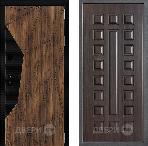 Входная металлическая Дверь Дверной континент ДК-11 ФЛ-183 Венге в Электроуглях