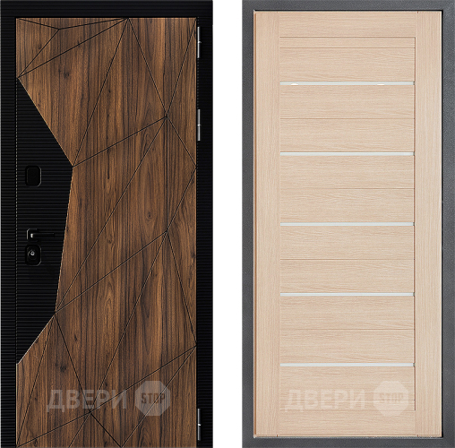 Входная металлическая Дверь Дверной континент ДК-11 ФЛ-46 Капучино в Электроуглях