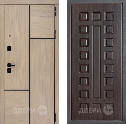 Входная металлическая Дверь Дверной континент ДК-14 ФЛ-183 Венге в Электроуглях