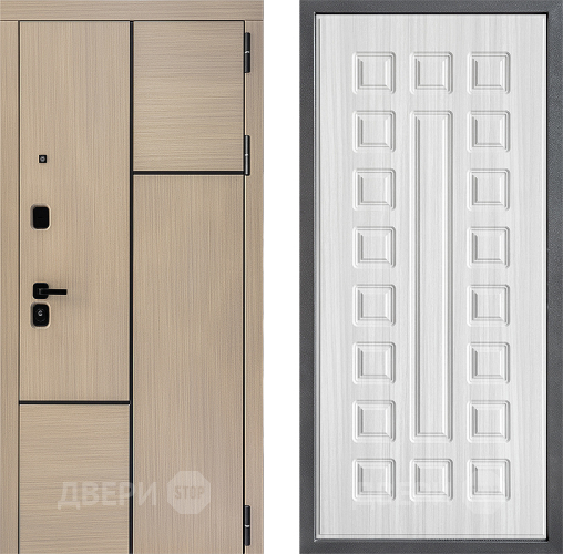Дверь Дверной континент ДК-14 ФЛ-183 Сандал белый в Электроуглях