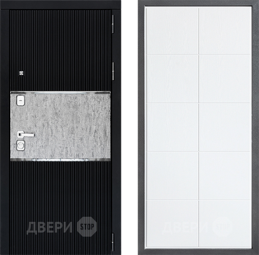 Входная металлическая Дверь Дверной континент ДК-13 ФЛ-Кватро Белое дерево в Электроуглях