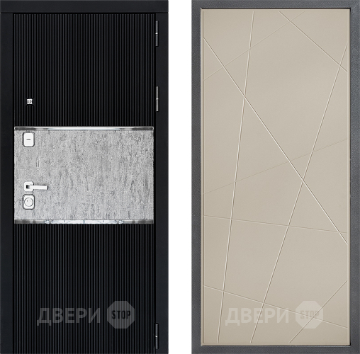 Входная металлическая Дверь Дверной континент ДК-13 ФЛ-655 Капучино в Электроуглях