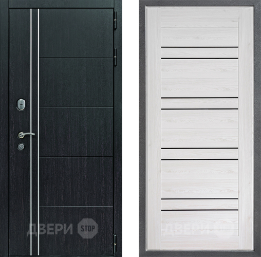 Входная металлическая Дверь Дверной континент Теплолюкс Дизайн ФЛ-49 Сосна белая в Электроуглях