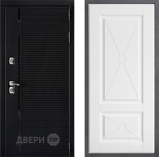 Входная металлическая Дверь Дверной континент ДК-1 ФЛ-617 Софт милк в Электроуглях