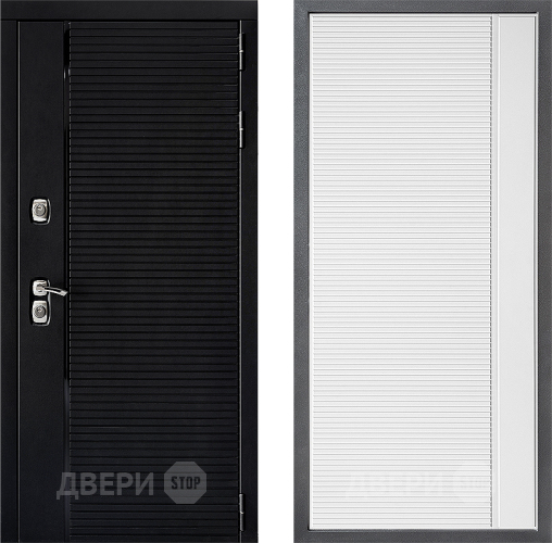 Дверь Дверной континент ДК-1 ФЛ-757 Белое Стекло Софт милк в Электроуглях