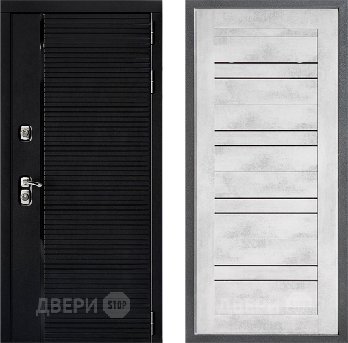 Входная металлическая Дверь Дверной континент ДК-1 ФЛ-49 Бетон снежный в Электроуглях