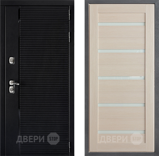 Входная металлическая Дверь Дверной континент ДК-1 ФЛ-47 Капучино в Электроуглях