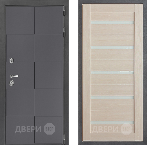 Входная металлическая Дверь Дверной континент ДК-3/606 ФЛ-47 Капучино в Электроуглях