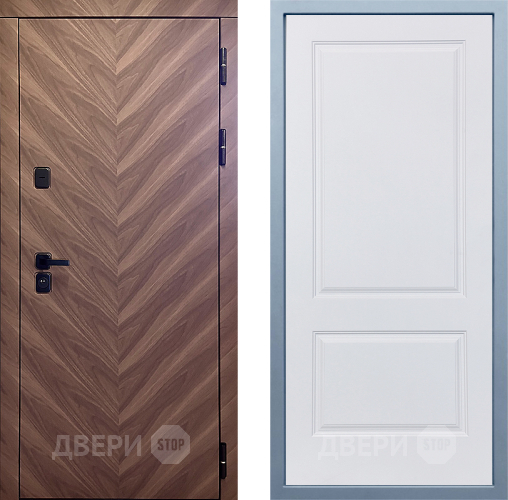 Входная металлическая Дверь Дива МД-98 Д-7 Белый в Электроуглях