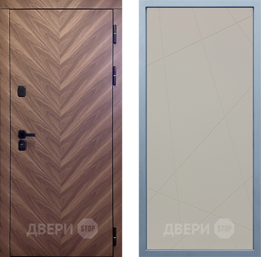 Входная металлическая Дверь Дива МД-98 Д-11 Шампань в Электроуглях