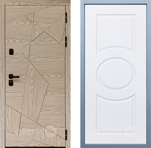 Дверь Дива МД-97/1 Д-8 Белый в Электроуглях