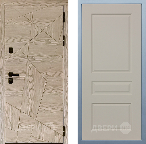 Входная металлическая Дверь Дива МД-97/1 Д-13 Шампань в Электроуглях