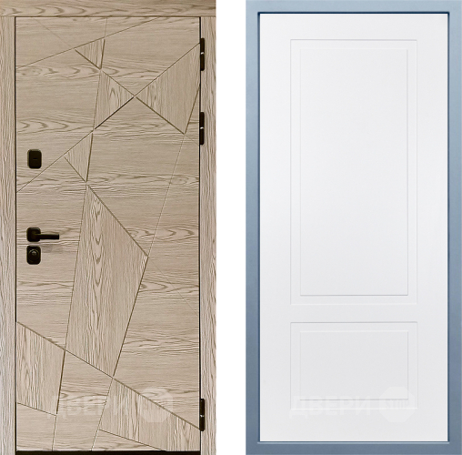 Входная металлическая Дверь Дива МД-97/1 Н-7 Белый в Электроуглях