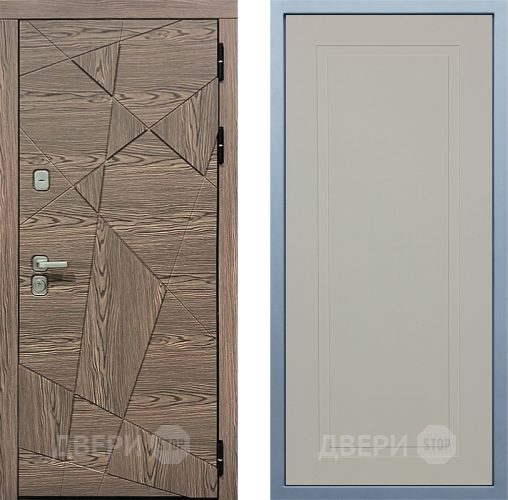 Входная металлическая Дверь Дива МД-97/2 Н-10 Шампань в Электроуглях