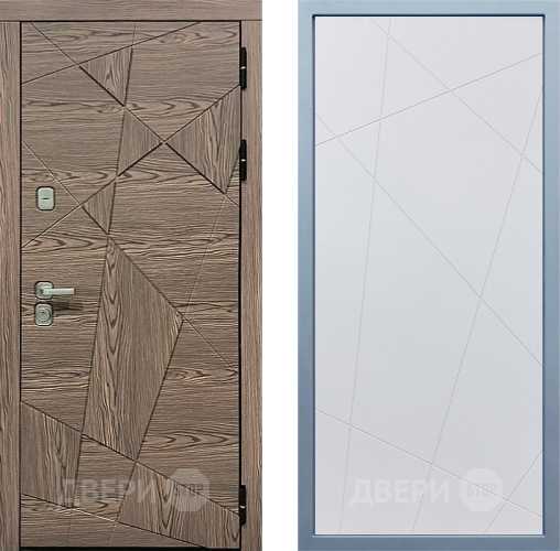 Входная металлическая Дверь Дива МД-97/2 Д-11 Белый в Электроуглях