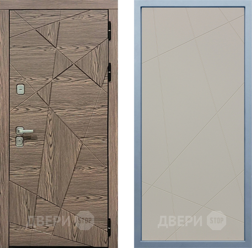 Входная металлическая Дверь Дива МД-97/2 Д-11 Шампань в Электроуглях