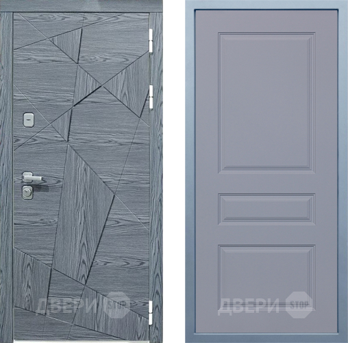 Входная металлическая Дверь Дива МД-97/3 Д-13 Силк Маус в Электроуглях