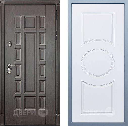 Входная металлическая Дверь Дива МД-38 М-30 Белый в Электроуглях