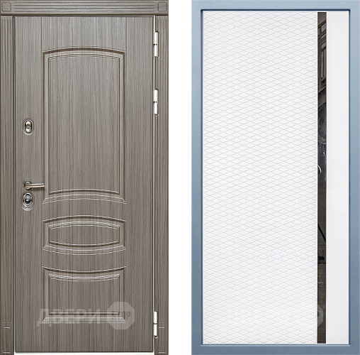 Входная металлическая Дверь Дива МД-42 МХ-47 Белый матовый в Электроуглях